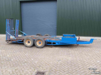 Getrokken truck-aanhanger  Aanhanger machine transport