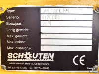 Zitveegmachine / Veeg-zuigmachine Schouten VM 1800 HK