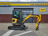 Mini-graver / Mini-graafmachine New Holland E25D Mini-Graver