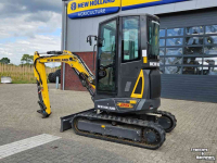 Mini-graver / Mini-graafmachine New Holland E25D Mini-Graver