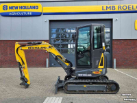 Mini-graver / Mini-graafmachine New Holland E25D Mini-Graver