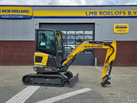 Mini-graver / Mini-graafmachine New Holland E25D minikraan