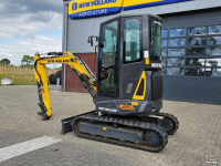 Mini-graver / Mini-graafmachine New Holland E25D minikraan