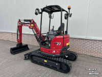 Mini-graver / Mini-graafmachine Yanmar VIO23-6 Canopy