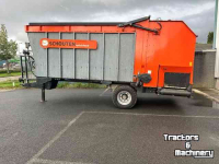 Voerverdeelwagen  / Voerdoseerwagen Schouten MDW 140
