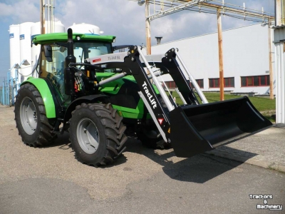 Front-laders / Frontlader / Voorlader  Traclift voorlader frontlader John Deere Zetor New Holland Case Steyr Kubota Deutz Fahr