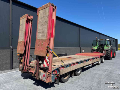 Dieplader / Aanhanger Nooteboom 4-asser Nooteboom dieplader met dubbellange kleppen