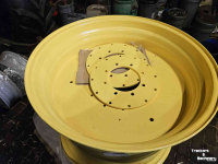 Wielen, Banden, Velgen & Afstandsringen  Set velgen 27x38, John Deere