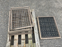 Diverse gebruikte onderdelen  SORTEERZEVEN 60X75