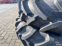 Wielen, Banden, Velgen & Afstandsringen Michelin Agribib 13.6R38 + 13.6R24 op verstelvelgen
