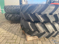 Wielen, Banden, Velgen & Afstandsringen Michelin Agribib 13.6R38 + 13.6R24 op verstelvelgen