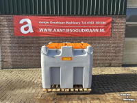 Brandstoftank / Vloeistoftank Cemo Mobiel dieseltanksysteem 980 l