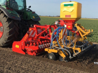 Zaaimachine Kramer MINOS ALPEGO Technik plus rotoreg zaaimachine combinatie