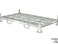 Overige machines en toebehoren voor werkplaats en erf Qmac stapelframe Stapelrack 190X120