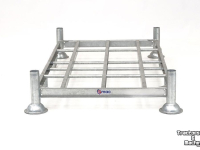 Overige machines en toebehoren voor werkplaats en erf Qmac stapelframe Stapelrack 190X120
