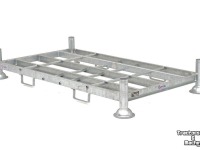 Overige machines en toebehoren voor werkplaats en erf Qmac stapelframe Stapelrack 190X120
