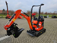 Mini-graver / Mini-graafmachine Kubota U10-5