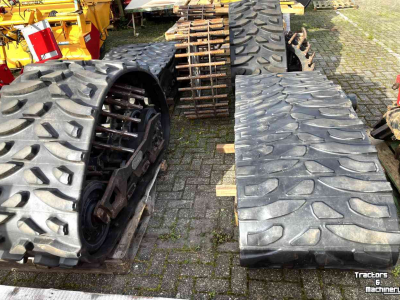 Tracks ( Rupsen) en rijwerk Soucy Track 80 cm A bij 63 cm V
