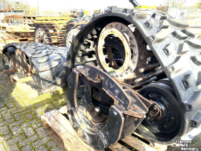 Tracks ( Rupsen) en rijwerk Soucy Track 80 cm A bij 63 cm V