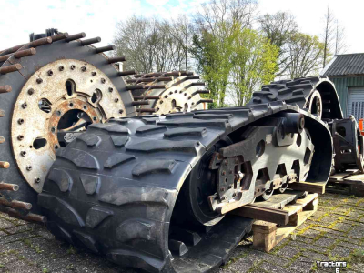 Tracks ( Rupsen) en rijwerk Soucy Track 80 cm A bij 63 cm V