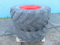Wielen, Banden, Velgen & Afstandsringen Pirelli 600/65R28 Fendt 10 gaats 60%