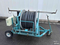 Slanghaspel Irriland Irriland 100/40/110 slangenhaspel gegalvaniseerd, 110 meter x 40 mm ø, met afstandsbediening