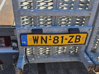 Dieplader / Aanhanger Doornwaard D 6000 TA