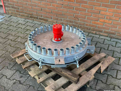 Overige mestmachines en toebehoren  Mestverdeler, verdeelmolen 32 uitlopen