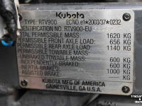 RTV / UTV / Gator Kubota RTV900 ATV UTV (Gator) transporter Kubota diesel 4wd