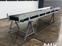 Transportband  3800X580 TRANSPORTBAND VLAKKE BAND FLAT BELT CONVEYOR BELT FLACHBAND FÖRDERBAND
