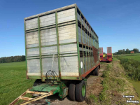 Vierwielige wagen / Landbouwwagen Miedema Veewagen Schapenkar Alimium