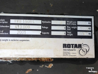 Zeefbakken Rotar Schudbak RVB 1500 L