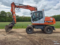 Bandenkraan / Graafmachine op wielen Atlas TW 160