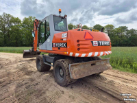 Bandenkraan / Graafmachine op wielen Atlas TW 160