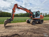 Bandenkraan / Graafmachine op wielen Atlas TW 160
