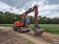 Bandenkraan / Graafmachine op wielen Atlas TW 160