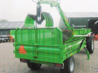 Kipper / Kiepwagen / Landbouwkipper Agomac Kipper met opbouwkraan