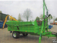 Kipper / Kiepwagen / Landbouwkipper Agomac Kipper met opbouwkraan