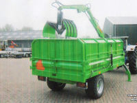 Kipper / Kiepwagen / Landbouwkipper Agomac Kipper met opbouwkraan