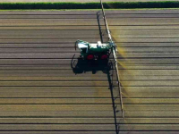 Zelfrijdende mest-trike Agrifac Condor