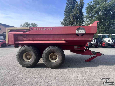 Kipper / Kiepwagen / Landbouwkipper Beco Maxxim 200