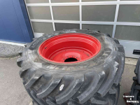 Wielen, Banden, Velgen & Afstandsringen Michelin 710/60 R42 + 600/60 R42