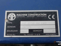 Veegmachine AP VHZ2750 HH LW3 veegmachine rolbezem rolveger met opvangbak