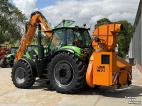 Tractor / Trekker Deutz-Fahr Agrotron 6185 TTV met Herder Grenadier MBKA 513 LSH