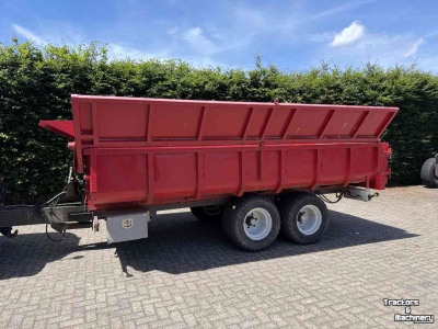 Kipper / Kiepwagen / Landbouwkipper  LBA 12 tons sloot vuil kipper
