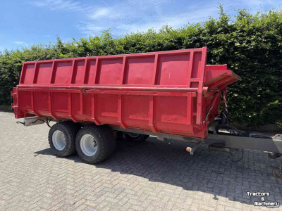 Kipper / Kiepwagen / Landbouwkipper  LBA 12 tons sloot vuil kipper