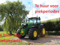 Tractor / Trekker John Deere 6M 6R 7R modellen te huur voor piekperiodes