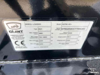 Shovel / Wiellader / Kniklader Giant G2700 HD+ mini schovel kniklader