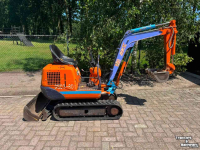 Mini-graver / Mini-graafmachine Hitachi EX8 Minigraver
