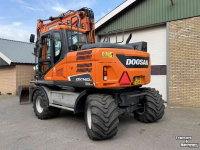 Graafmachine Doosan DX140w-5 met draaikantelstuk egcon